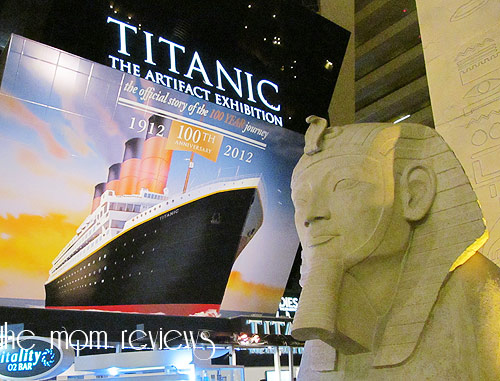 Las Vegas: Titanic, The Artifact Exhibition at the Luxor