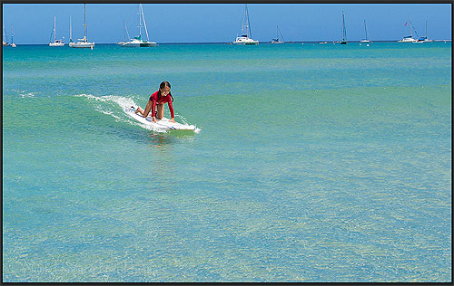 Hanalei Bay, Kauai: Hawaiian Surfing Adventures Experience