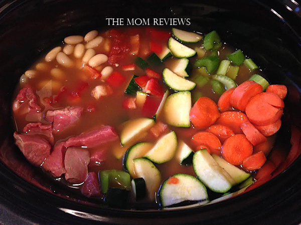 Beef, It's What's for Dinner:  Slow-Cooker Beef Minestrone Soup #MC #Sponsored