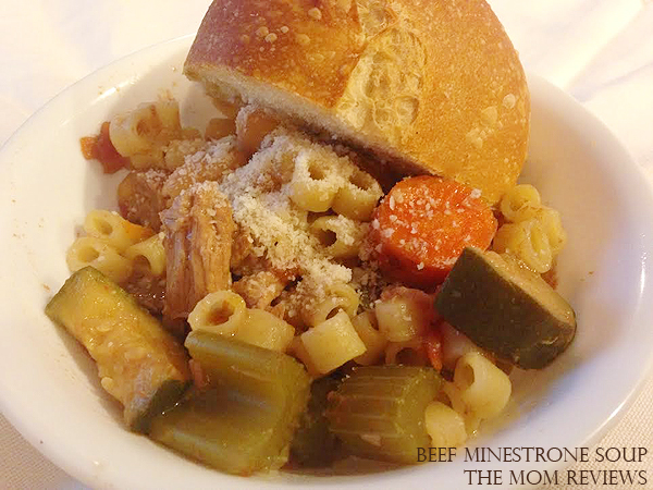 Beef, It's What's for Dinner:  Slow-Cooker Beef Minestrone Soup #MC #Sponsored