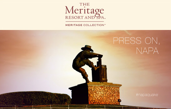 The Meritage Resort and Spa Assists Residents and Travelers Following South Napa Earthquake