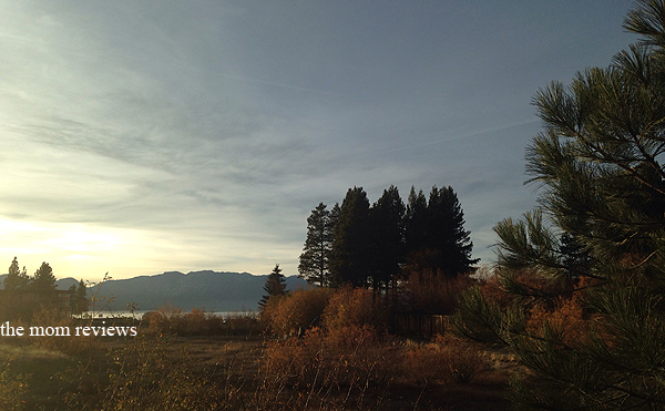 Travel Photography:  Autumn Sunset in Lake Tahoe