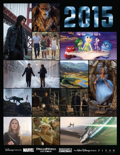 2015 Disney Movie Slate