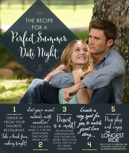 The Longest Ride: Exclusive Clip and Date Night Ideas + Giveaway #InsidersLongestRide #TheLongestRide