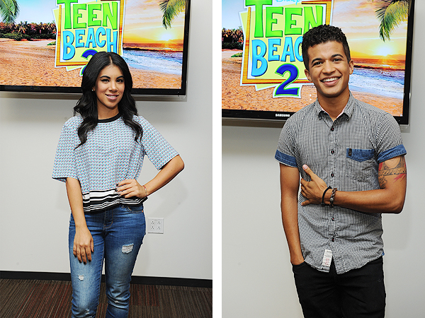 Interview with the Stars of Teen Beach 2 #TeenBeach2Event #InsideOutEvent