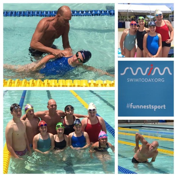 Swimming with Olympic Gold Medalist Rowdy Gaines #FunnestSport