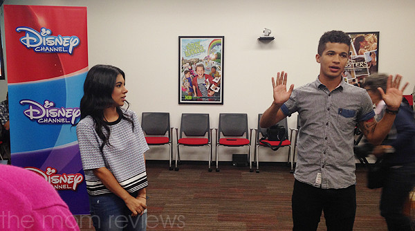 Dancing with Chrissie Fit and Jordan Fisher from Teen Beach 2 #TeenBeach2Event