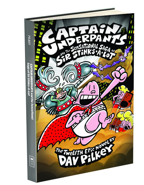 Captain Underpants and the Sensational Saga of Sir Stinks-a-Lot + $50 Visa GC Giveaway #PilkeyPower #AD