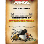 Kung Fu Panda Printables