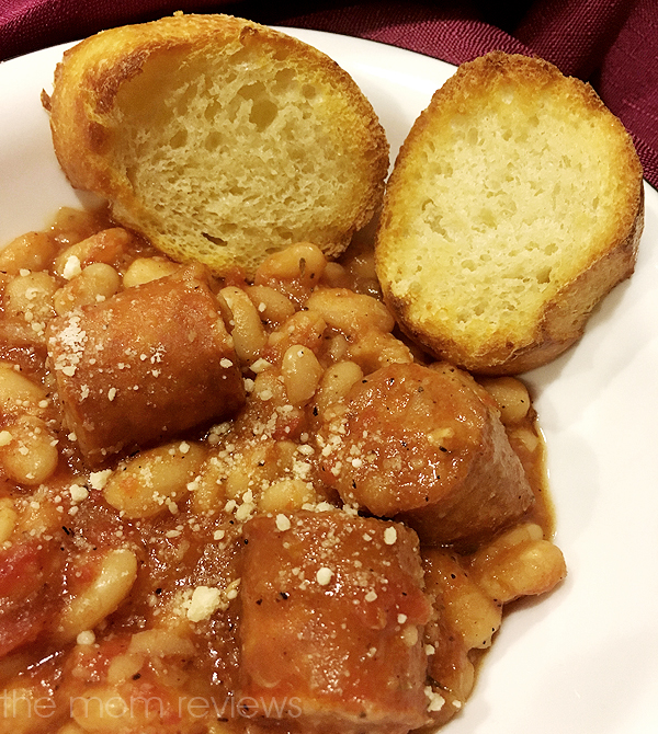 Slow Cooker Linguica and Bean Soup