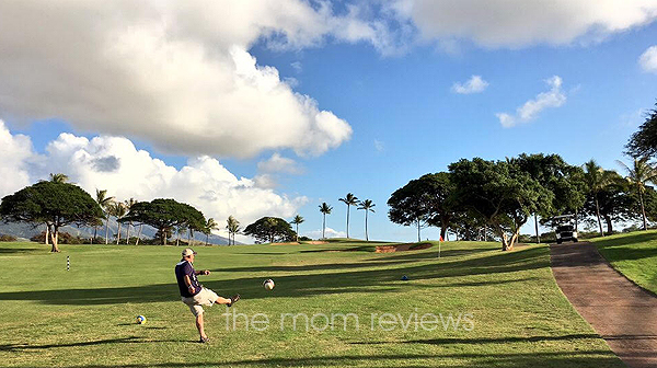 Kicking It with a Game of FootGolf at Kaanapali Golf Course in Maui