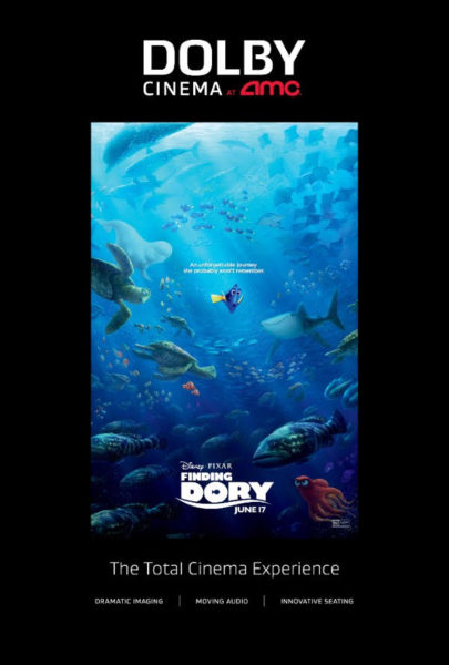 Finding Dory at Dolby Cinema at AMC