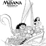 Moana Coloring and Activity Sheets