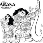 Moana Coloring and Activity Sheets