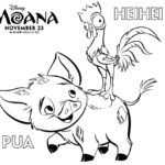 Moana Coloring and Activity Sheets