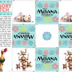 Moana Coloring and Activity Sheets