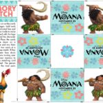 Moana Coloring and Activity Sheets