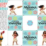 Moana Coloring and Activity Sheets