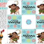 Moana Coloring and Activity Sheets