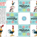 Moana Coloring and Activity Sheets