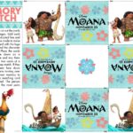 Moana Coloring and Activity Sheets