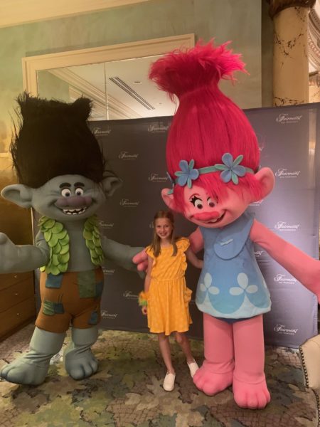 Trolls Afternoon Tea, Fairmont San Francisco